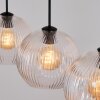 Ripoll lampa wisząca, kula świetlna, lampa wisząca przezroczysty, 4-punktowe