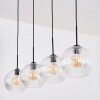 Ripoll lampa wisząca, kula świetlna, lampa wisząca przezroczysty, 4-punktowe