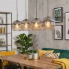 Ripoll lampa wisząca, kula świetlna, lampa wisząca przezroczysty, przydymiony, 4-punktowe
