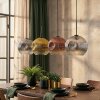 Ripoll lampa wisząca, kula świetlna, lampa wisząca chrom, złoty, przezroczysty, miedziany, przydymiony, 4-punktowe