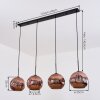 Ripoll lampa wisząca, kula świetlna, lampa wisząca miedziany, 4-punktowe