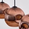 Ripoll lampa wisząca, kula świetlna, lampa wisząca miedziany, 4-punktowe