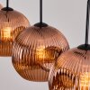 Ripoll lampa wisząca, kula świetlna, lampa wisząca miedziany, 4-punktowe
