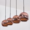 Ripoll lampa wisząca, kula świetlna, lampa wisząca miedziany, 4-punktowe
