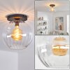 Koyoto lampa sufitowa, kula świetlna 30 cm przezroczysty, 1-punktowy