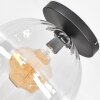 Koyoto lampa sufitowa, kula świetlna 30 cm przezroczysty, 1-punktowy