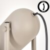 Horen lampa stojąca piaskowy, 2-punktowe