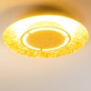 Mala Lampa Sufitowa LED Złoty, 1-punktowy