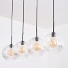 Ripoll lampa wisząca, kula świetlna, lampa wisząca przezroczysty, 4-punktowe