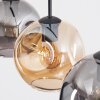 Koyoto lampa wisząca, kula świetlna, lampa wisząca bursztynowy, przydymiony, 3-punktowe