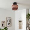 Koyoto lampa sufitowa, kula świetlna 30 cm miedziany, 1-punktowy