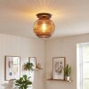Koyoto lampa sufitowa, kula świetlna 30 cm miedziany, 1-punktowy