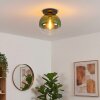 Koyoto lampa sufitowa, kula świetlna 30 cm zielony, przezroczysty, 1-punktowy
