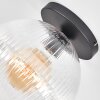 Koyoto lampa sufitowa, kula świetlna 30 cm przezroczysty, 1-punktowy