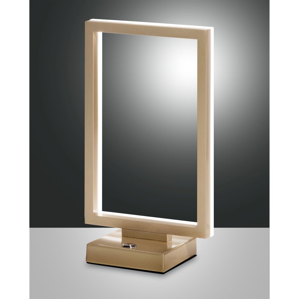 Fabas Luce Bard Lampa stołowa LED Złoty, 1-punktowy main product photo