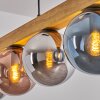 Gastor lampa wisząca, kula świetlna, lampa wisząca kolory naturalne, czarny, 5-punktowe