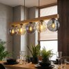 Gastor lampa wisząca, kula świetlna, lampa wisząca kolory naturalne, czarny, 5-punktowe