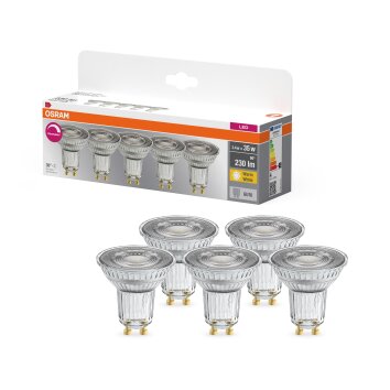 Oświetlenie Osram GU10 3.4 Watt ciepły biały przyciemnione 230 Lumen