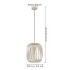 Eglo ROMAZZINA Lampa Wisząca piaskowy, 1-punktowy