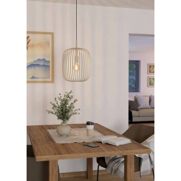 Eglo ROMAZZINA Lampa Wisząca piaskowy, 1-punktowy