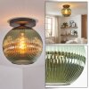 Koyoto lampa sufitowa, kula świetlna 30 cm zielony, 1-punktowy