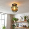 Koyoto lampa sufitowa, kula świetlna 30 cm zielony, 1-punktowy
