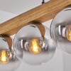 Gastor lampa wisząca, kula świetlna, lampa wisząca kolory naturalne, czarny, 4-punktowe