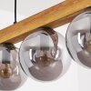 Gastor lampa wisząca, kula świetlna, lampa wisząca kolory naturalne, czarny, 5-punktowe