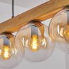 Gastor lampa wisząca, kula świetlna, lampa wisząca kolory naturalne, czarny, 5-punktowe