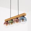Gastor lampa wisząca, kula świetlna, lampa wisząca kolory naturalne, czarny, 4-punktowe