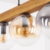 Gastor lampa wisząca, kula świetlna, lampa wisząca kolory naturalne, czarny, 5-punktowe