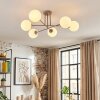Gastor lampa sufitowa, kula świetlna 80 cm piaskowy, 6-punktowe