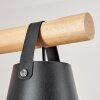 Andian lampa wisząca, lampa wisząca kolory naturalne, czarny, 3-punktowe