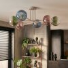 Gastor lampa sufitowa, kula świetlna 80 cm piaskowy, 6-punktowe