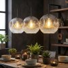 Ripoll lampa wisząca, kula świetlna, lampa wisząca przezroczysty, przydymiony, 3-punktowe