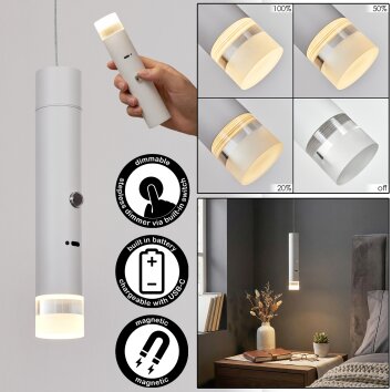 Molten lampa wisząca, lampa wisząca LED biały, 1-punktowy