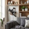 lampa małpa  Leonix kinkiet złoty, czarny, 1-punktowy