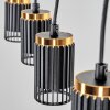 Fenik lampa wisząca, lampa wisząca czarny, 4-punktowe