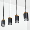Fenik lampa wisząca, lampa wisząca czarny, 4-punktowe