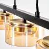 Folar lampa wisząca, lampa wisząca LED czarny, 3-punktowe