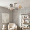Koyoto lampa sufitowa, kula świetlna 78 cm piaskowy, 6-punktowe