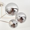 Gastor lampa sufitowa, kula świetlna 80 cm piaskowy, 6-punktowe