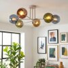 Koyoto lampa sufitowa, kula świetlna 78 cm piaskowy, 6-punktowe