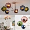 Gastor lampa sufitowa, kula świetlna 80 cm piaskowy, 6-punktowe
