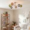 Gastor lampa sufitowa, kula świetlna 80 cm piaskowy, 6-punktowe