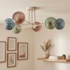 Koyoto lampa sufitowa, kula świetlna 78 cm piaskowy, 6-punktowe
