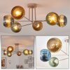 Koyoto lampa sufitowa, kula świetlna 78 cm piaskowy, 6-punktowe