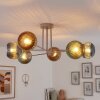 Koyoto lampa sufitowa, kula świetlna 78 cm piaskowy, 6-punktowe