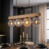 Gastor lampa wisząca, kula świetlna, lampa wisząca kolory naturalne, czarny, 4-punktowe