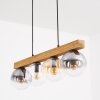 Gastor lampa wisząca, kula świetlna, lampa wisząca kolory naturalne, czarny, 4-punktowe